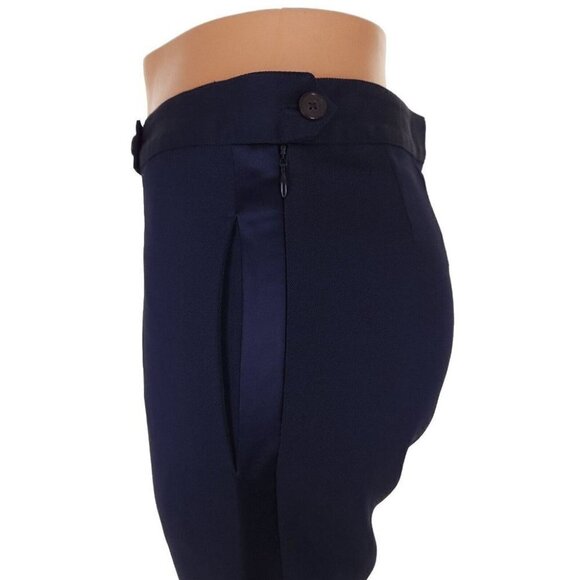 Maison Margiela Replica Vienna 1960's Cropped Tuxedo Trouser M Navy MMM - Picture 4 of 13